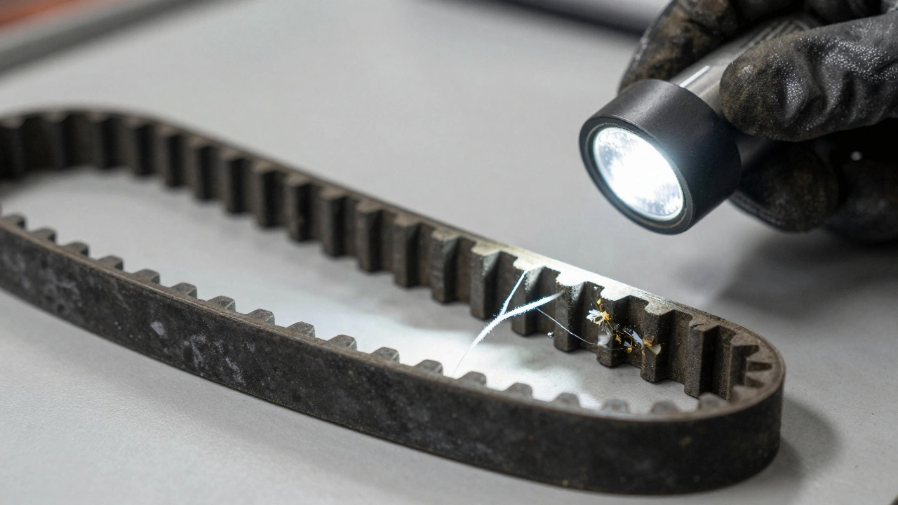 Как выглядит ремень ГРМ под замену: признаки износа и когда менять