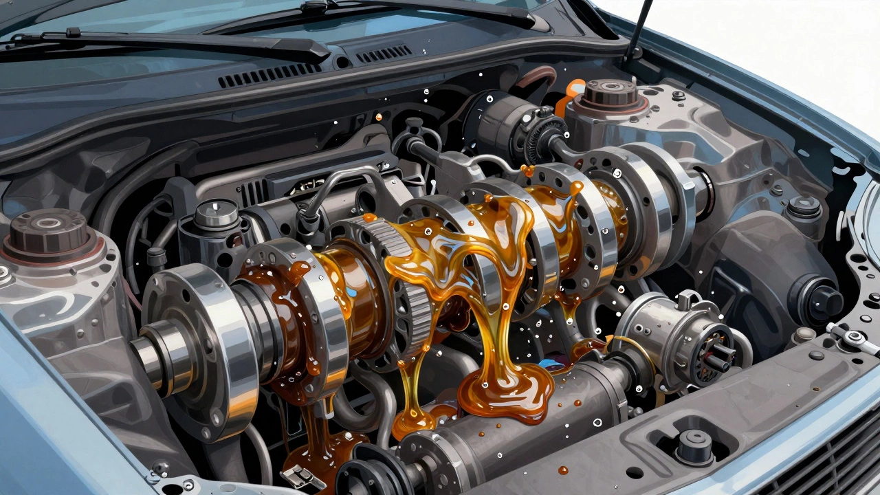 Замерзшее масло в двигателе зимой в Казани, не охватывающее детали