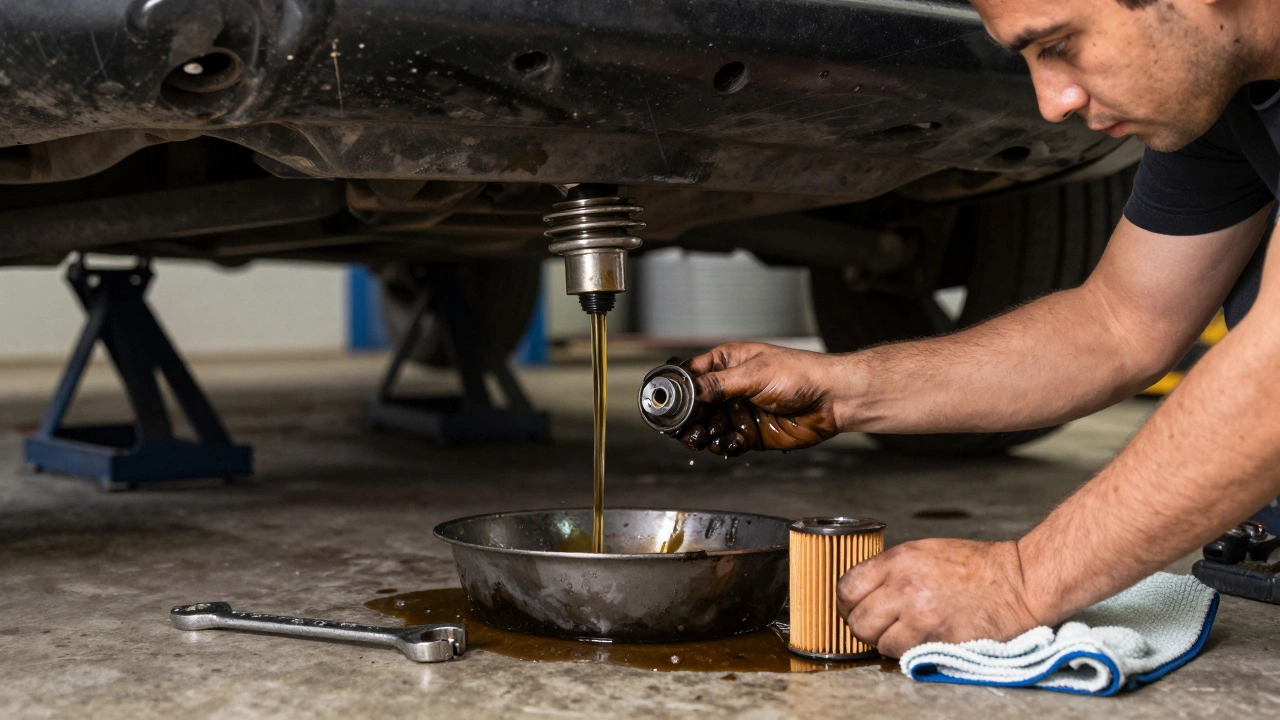 Как правильно делать замену масла в двигателе автомобиля